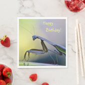 Happy Birthday Praying Mantis Servet (Insitu)