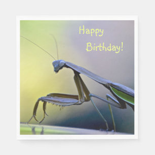 Happy Birthday Praying Mantis Servet