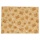 Happy Birthday Pretzels & Popcorn- Custom Gift Bag Groot Cadeauzakje (Achterkant)