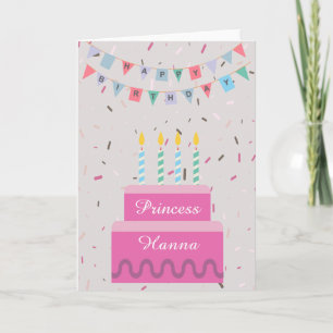 Happy Birthday Princess Kaart