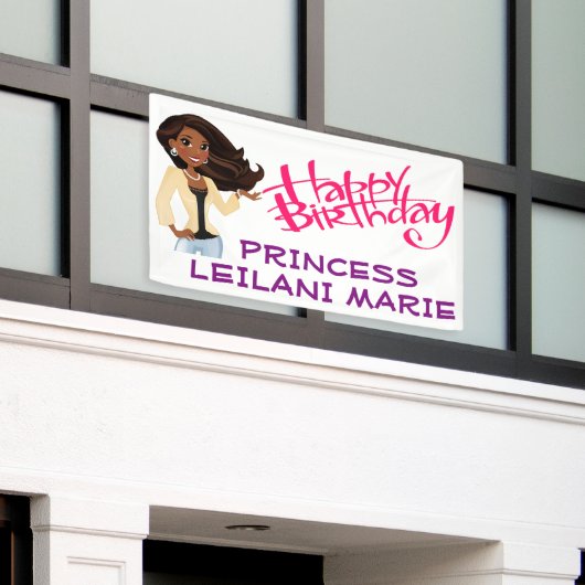 Happy Birthday Princess Spandoek (Buitenkant Gebouw)