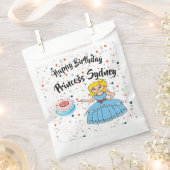 Happy Birthday Prinsessen Party Bedankzakje (Geknipt)