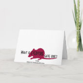 Happy Birthday Proofreader Kaart (Achterkant)