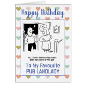 Happy Birthday Pub Landlady (Voorkant)