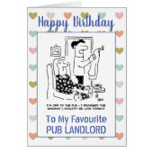 Happy Birthday Pub Landlord (Voorkant)