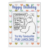 Happy Birthday Pub Landlord (Voorkant)