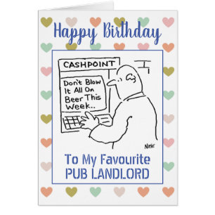Happy Birthday Pub Landlord