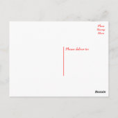 Happy Birthday Pug Puppy Dog Briefkaart (Achterkant)