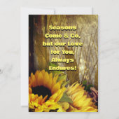 Happy Birthday Pumpkin Kaart (Achterkant)