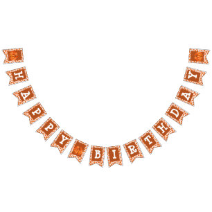 Happy Birthday Pumpkin Party Banner