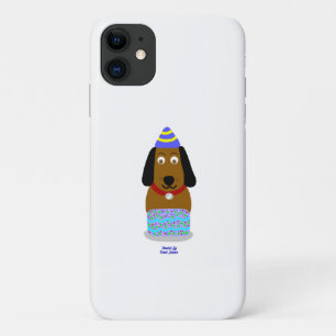 Happy Birthday Pup Apple iPhone 11 Hoesje
