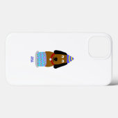 Happy Birthday Pup Apple iPhone 13 Hoesje (Achterkant (horizontaal))