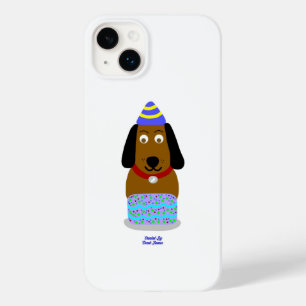 Happy Birthday Pup Apple iPhone 14 Plus Hoesje