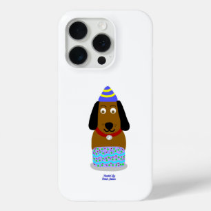 Happy Birthday Pup Apple iPhone 15 Pro Hoesje