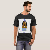 Happy Birthday Pup Mannen Shirt (Voorkant volledig)