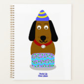 Happy Birthday Pup Standard Planner (Voorkant)