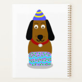 Happy Birthday Pup Standard Planner (Achterkant)