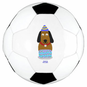 Happy Birthday Pup Voetbal