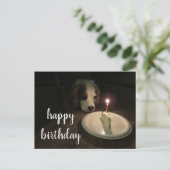 Happy Birthday Puppy | BRIEFKAART (Staand voorkant)