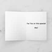 Happy Birthday Puppy Plunge Pool Party Kaart (Binnen)