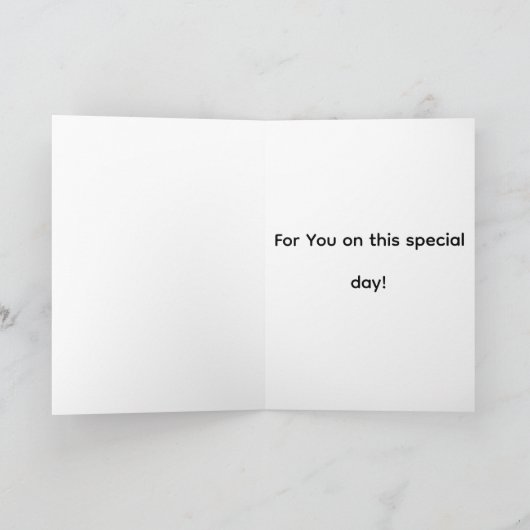 Happy Birthday Puppy Plunge Pool Party  Kaart (Binnen)