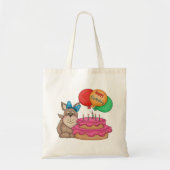 Happy Birthday Puppy Tote Bag (Voorkant)