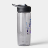 Happy Birthday Purple Rose Waterfles (Rechts)