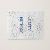 Happy Birthday Puzzle Legpuzzel (Horizontaal)
