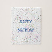 Happy Birthday Puzzle Legpuzzel (Verticaal)