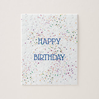Happy Birthday Puzzle Legpuzzel