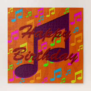 Happy Birthday Puzzle Legpuzzel