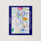 Happy Birthday Puzzle (Personaliseren) Legpuzzel (Verticaal)