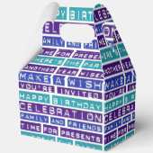 Happy Birthday Quote Favoriete Cadeauboxen Bedankdoosjes (Achterkant)