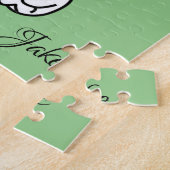 Happy Birthday Rabbit Tree Cake Sun Legpuzzel (Zijkant)