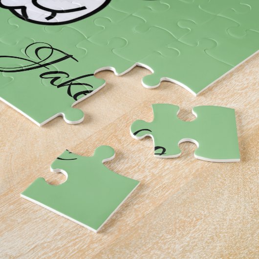 Happy Birthday Rabbit Tree Cake Sun Legpuzzel (Zijkant)