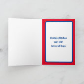 Happy Birthday Rainbow Age Kaart (Binnen)