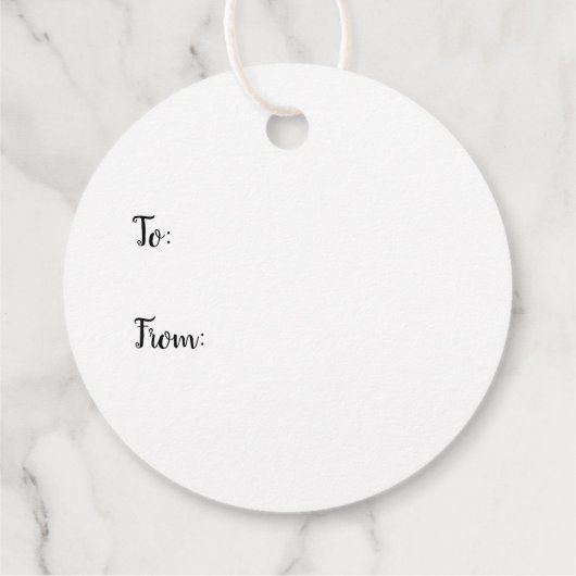 Happy Birthday Rainbow Blue Peach Bedankjes Labels (Achterkant)