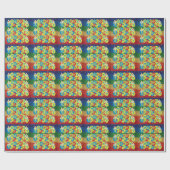 Happy Birthday Rainbow Cadeaupapier (Vlak)