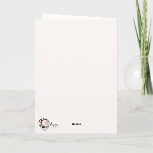 Happy Birthday Rainbow Kaart (Achterkant)