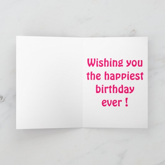 "HAPPY" BIRTHDAY" RAINBOW SKY KAART (Binnen)