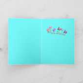 Happy Birthday Recycled Wenskaart Kaart (Binnen)