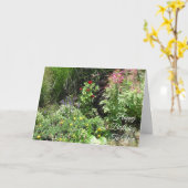 Happy Birthday  Red en Yellow Flowers Kaart (Gele Bloem)