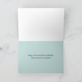 Happy Birthday Religious Proverbs Scripts Ducks Kaart (Binnen)