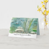 Happy Birthday Religious Proverbs Scripts Ducks Kaart (Gele Bloem)