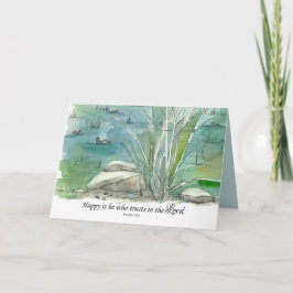 Happy Birthday Religious Proverbs Scripts Ducks Kaart