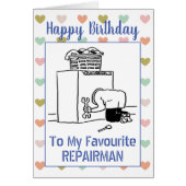 Happy Birthday Repairman (Voorkant)