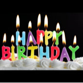 Happy Birthday Retro Zonnebril