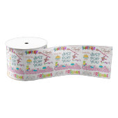 Happy Birthday Ribbon, Friends Family Surprise Grosgrain Lint (Spoel)