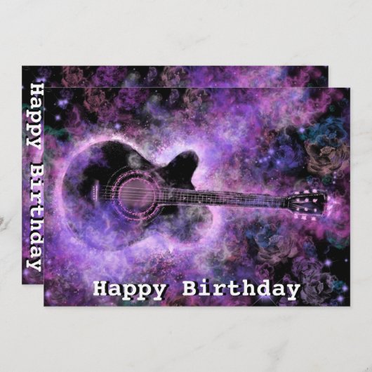 Happy Birthday - Romantic Guitar Music - Magic (Voorkant / Achterkant)
