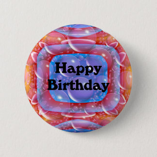 Happy Birthday Ronde Button 5,7 Cm